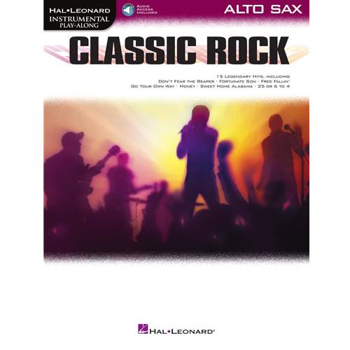 Classic Rock Alto Sax Play-Along