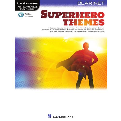 Superhero Themes Play-Along for Clarinet