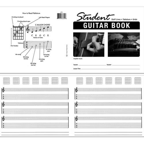 Guitar Dictation Book 24 Pages