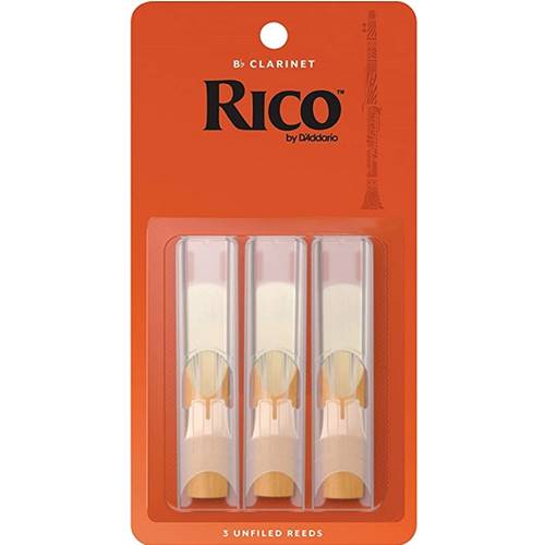 Rico 3 Pack Clarinet Reeds #2
