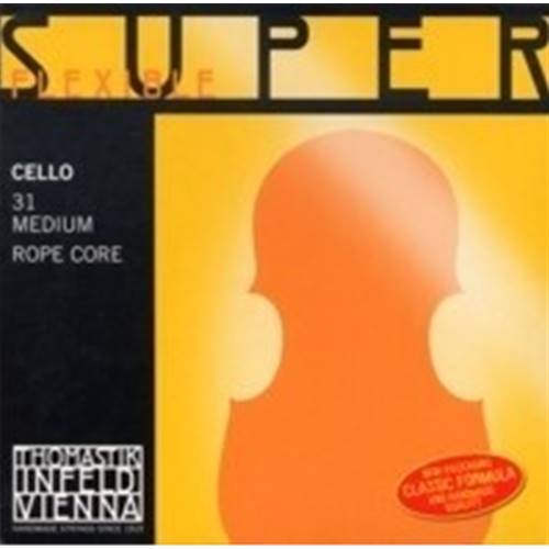 Superflexible Cello D String 3/4