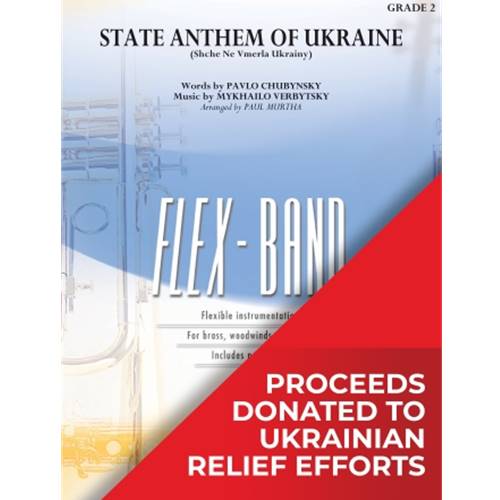 State Anthem of Ukraine (Shche ne vmerla Ukrainy) Flex Band