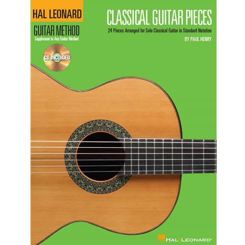 Hal Leonard Classical Guitar Pieces - Book w/Audio