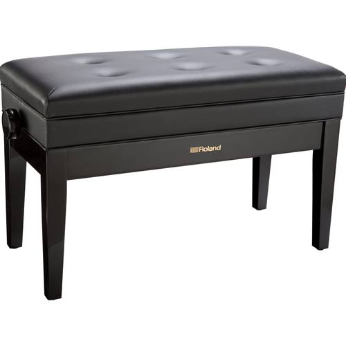 Roland RPB-D400PE Duet Piano Bench Polished Ebony