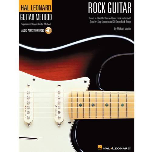 Hal Leonard Rock Guitar Method Book/Audio