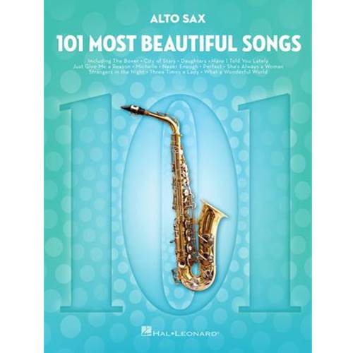 101 Most Beautiful Songs Alto Sax