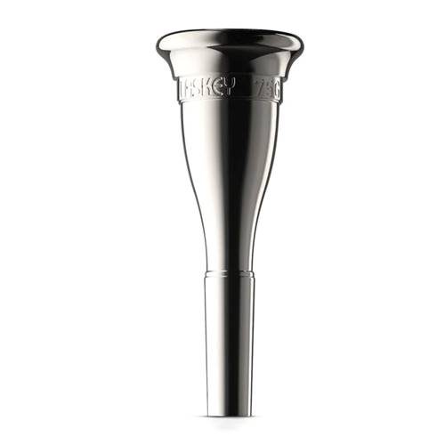 Laskey 75G French Horn Mouthpiece Euro Shank Silver