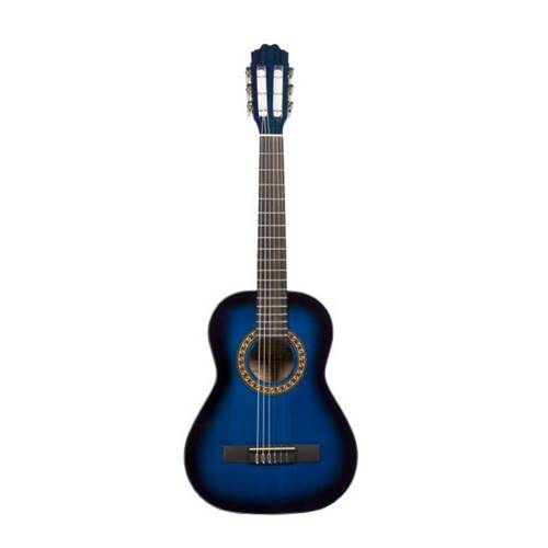 Beaver Creek BCTC401 1/2 Classical Guitar Trans Blue