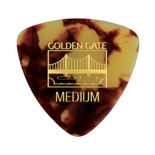Golden Gate MP-40 Deluxe Large Triangle Flat Pick – Medium (12)