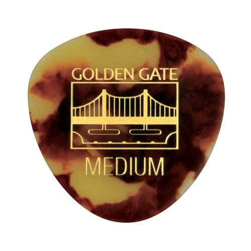 Golden Gate MP-40 Deluxe Large Triangle Flat Pick – Medium (12)