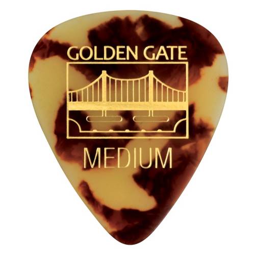 Golden Gate MP-44 Deluxe Sideman Flat Pick – Medium (12)