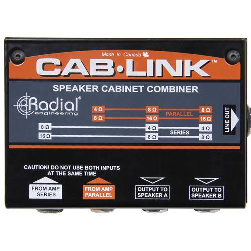 Radial Cab-Link Passive Speaker Cabinet Merger