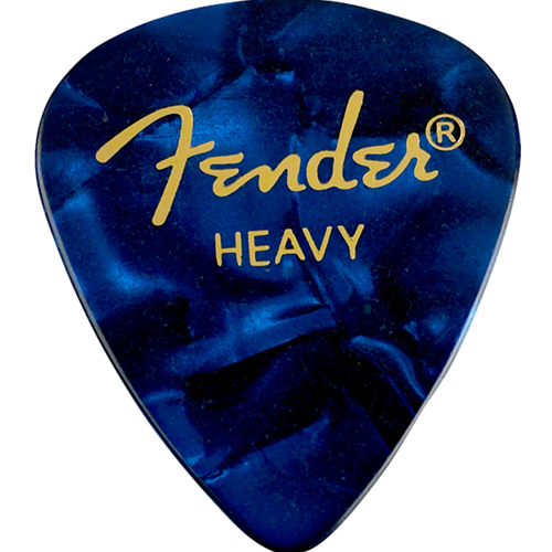 Fender 351 Pick Blue Moto Heavy (12)