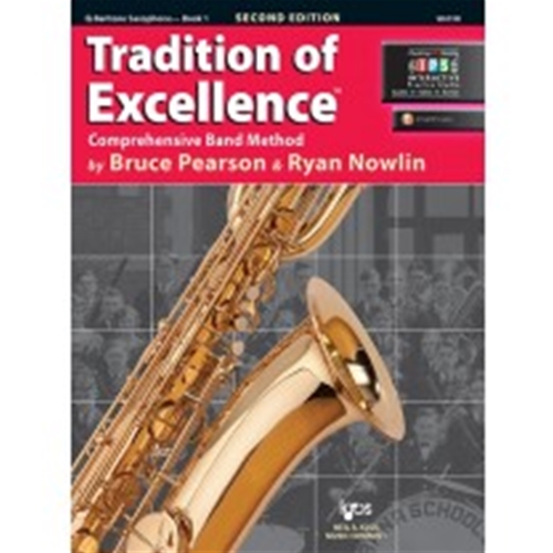 Tradition of Excellence Book 1 Eb Baritone Saxophone Tapestry Music
