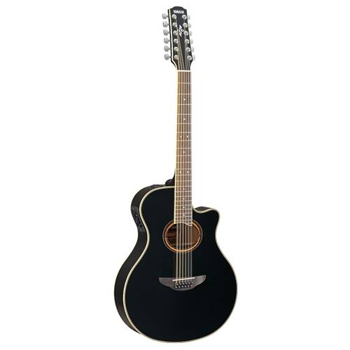 Yamaha APX700II 12 String Acoustic Guitar Black