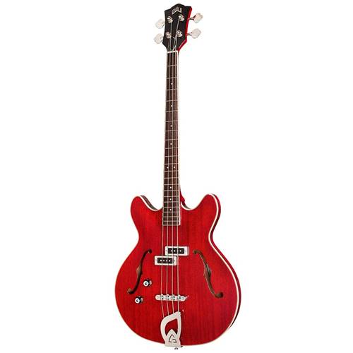 Guild Starfire I Electric Bass Cherry Red Left Handed