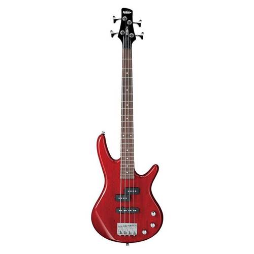 Ibanez GSRM20 Short-Scale Electric Bass- Transparent Red