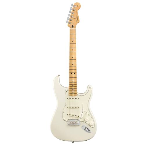 Fender Player Stratocaster Guitar MN Polar White