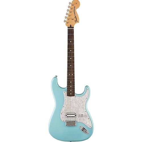 Fender Tom Delonge Limited Edition Stratocaster, Rosewood Neck - Daphne Blue