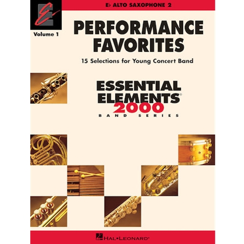 Essential Elements Performance Favorites Vol.1 - Alto Sax 2