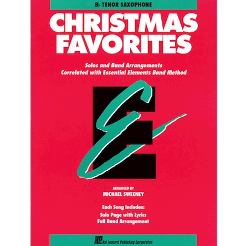 Essential Elements Christmas Favorites - Tenor Sax