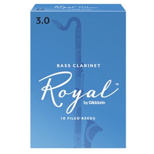 Rico Royal Bass Clarinet Reeds #3