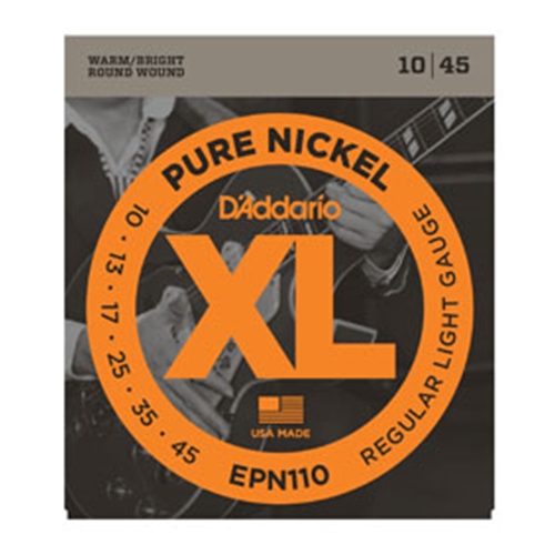 D'Addario EPN110 Nickel Strings 10-45