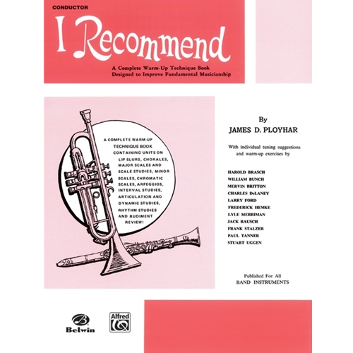 I Recommend Clarinet