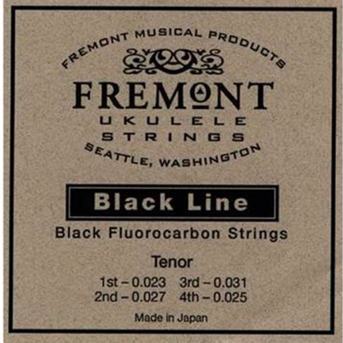 Fremont Tenor Ukulele Strings Black Fluorocarbon