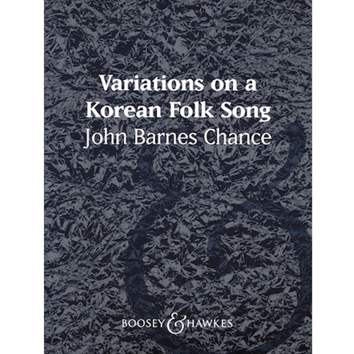 Variations on a Korean Folk Song arr. John Barnes Chance