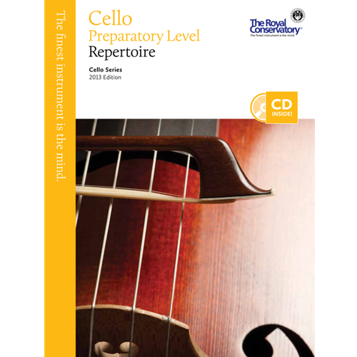 RCM Cello Repertoire Preparatory Level