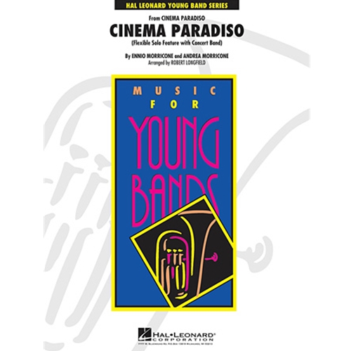 Cinema Paradiso by Ennio Morricone arr. Robert Longfield