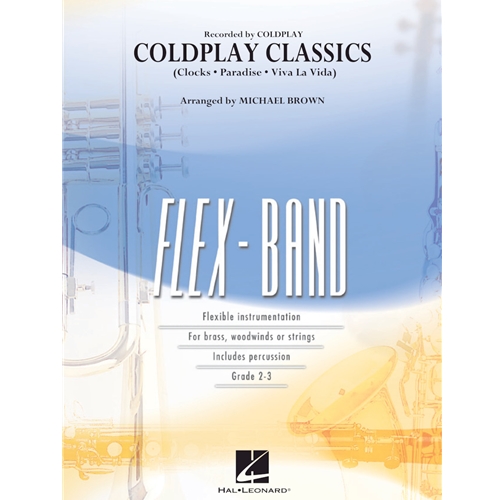 Coldplay Classics FLEX Band arr. Michael Brown