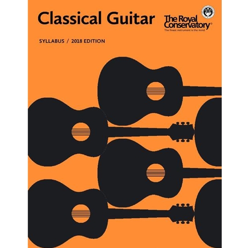 Classical Guitar Syllabus, 2018 Edition