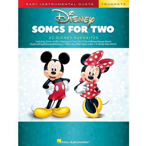 Disney Songs for Two Trumpets - Easy Instrumental Duets