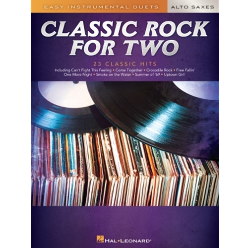 Classic Rock for Two Alto Saxes - Easy Instrumental Duets