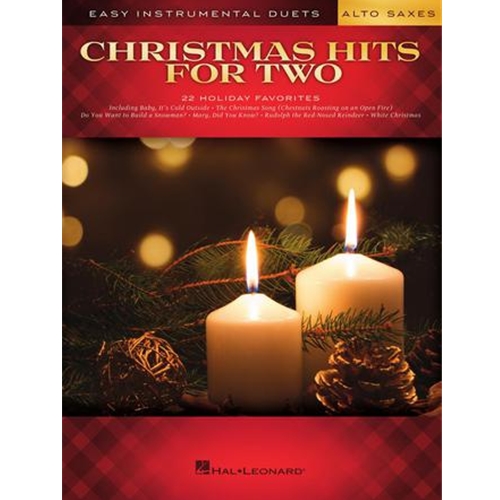 Christmas Hits for Two Alto Saxophones - Easy Instrumental Duets