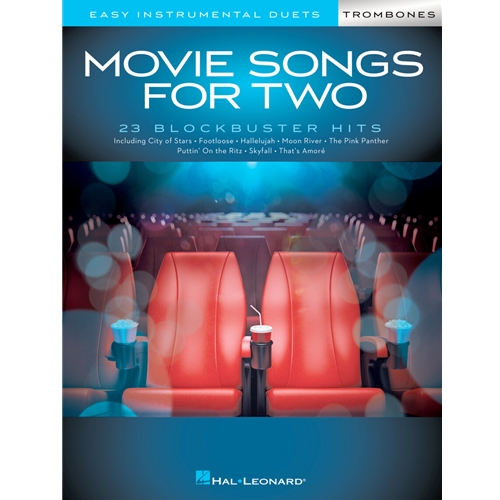 Movie Songs for Two Trombones - Easy Instrumental Duets