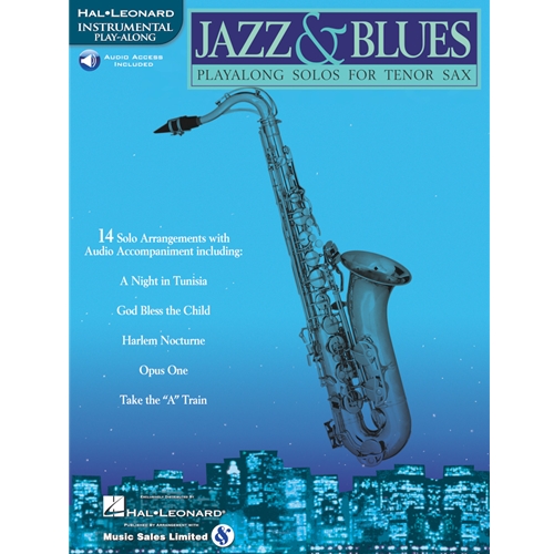 Jazz & Blues Tenor Sax Book/Audio