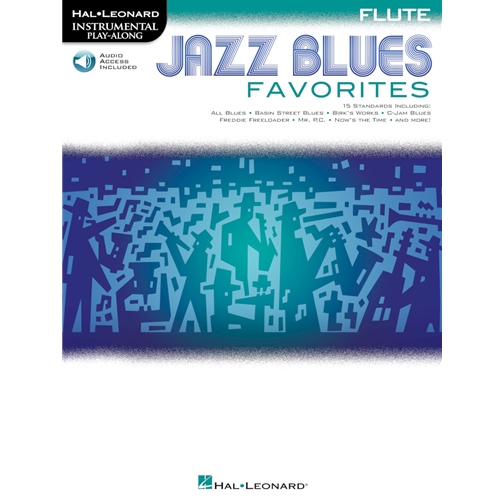 Jazz Blues Favorites Instrumental Play-Along Flute
