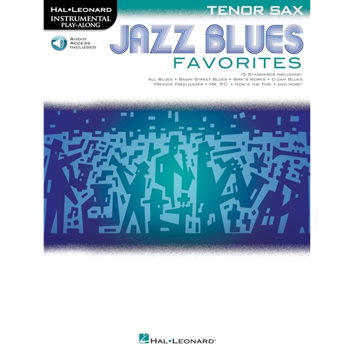 Jazz Blues Favorites Instrumental Play-Along Tenor Sax