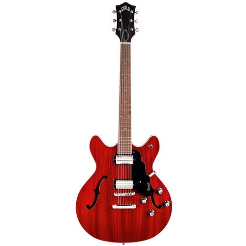Guild Starfire I DC Hollowbody Electric Guitar Cherry Red