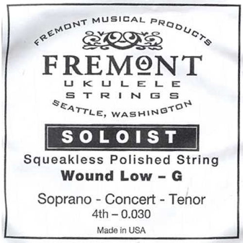 Fremont Soloist Ukulele Wound Low G String