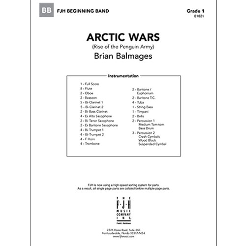 Arctic Wars (Rise of the Penguin Army) Concert Band by Brian Balmages