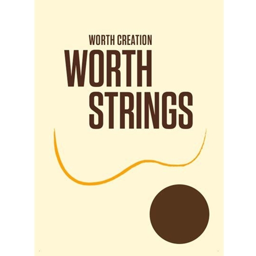 Worth Brown Concert Low G Ukulele String Set