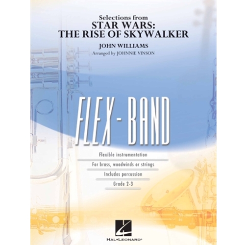 Selections from Star Wars: The Rise of Skywalker (Flex-Band) arr. Johnnie Vinson