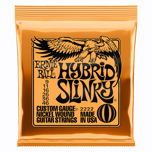 Ernie Ball Hybrid Slinky Guitar Strings 9-46