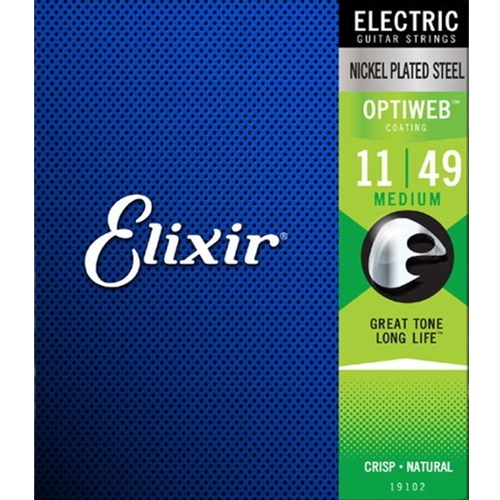 Elixir Electric Optiweb Strings 11/49