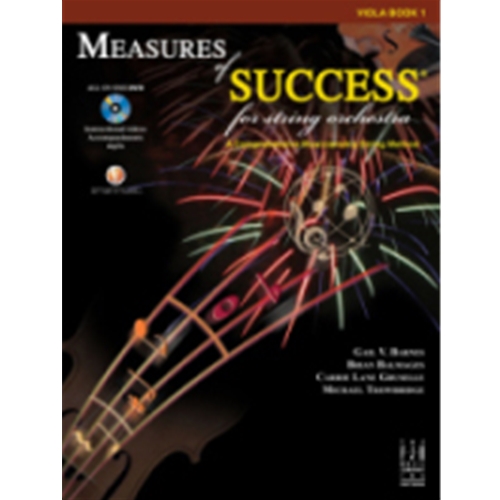 Measures of Success for Strings - Viola Book 1