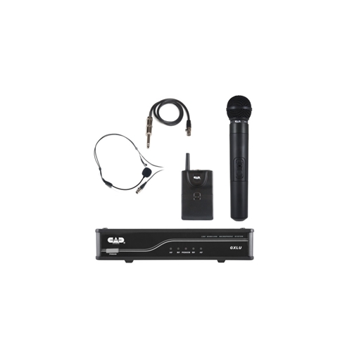 CAD Audio Wireless Combo System - Handheld/Headset Microphone